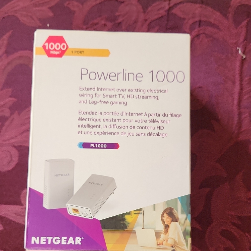 NETGEAR Powerline 1000 Adapter - White